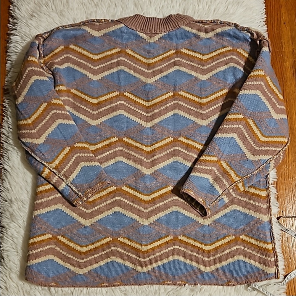 Free People Malibu Patterned Reversible Sweater Set - Picture 9 of 9